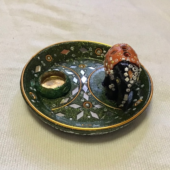 Ethnic elephant boho vibe incense holder - Picture 5 of 8